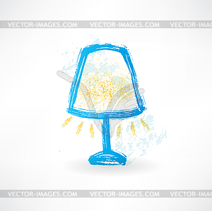 Light grunge icon - vector clipart / vector image