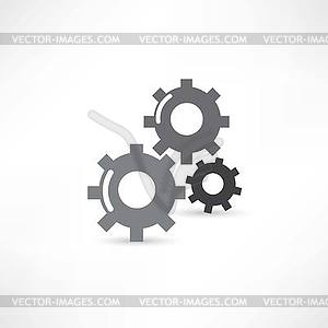 Mechanical icon - vector clipart