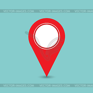 Gps mark - vector clip art