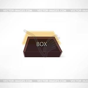 Black box - vector clipart