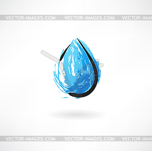 Water drop - vector clipart