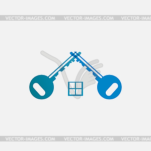 House icon - vector clip art