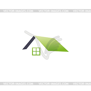 House icon - stock vector clipart