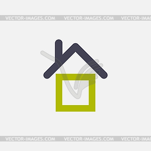 House icon - vector clip art