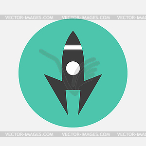 Launch icon - vector image