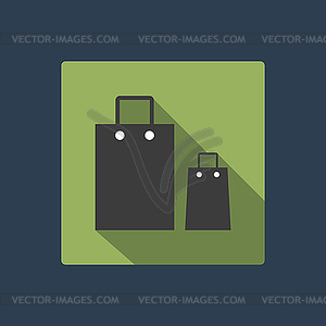 Bag icon - vector image