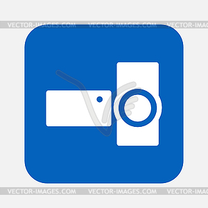 Digital video camera - vector clipart