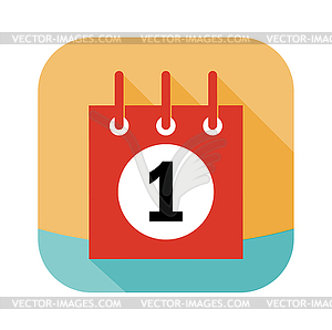 Calendar icon - vector clipart