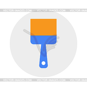 Paintbrush icon - vector image