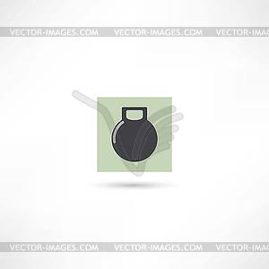 Sport weight - vector image