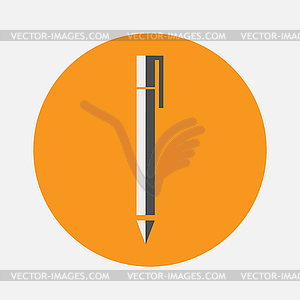 Pen icon - vector image