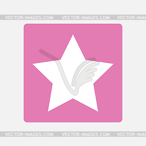 Star icon - vector clipart / vector image