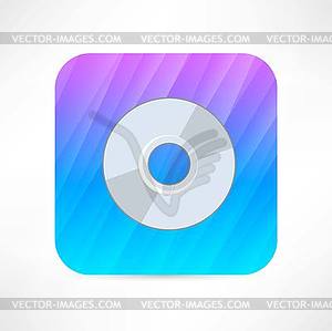 Compact disk - vector clipart