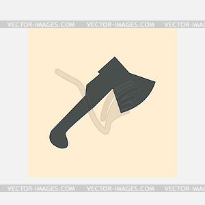 Axe icon - vector clipart