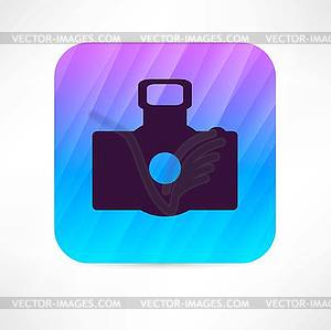 Photo camera - vector image