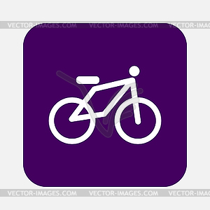 Bicycle icon - vector clip art