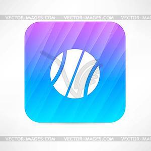 Tennis ball - vector image