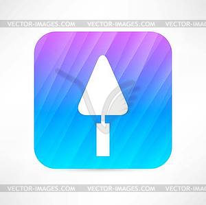 Trowel icon - vector clipart