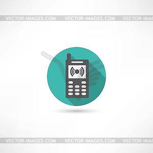 Mobile phone icon - vector image