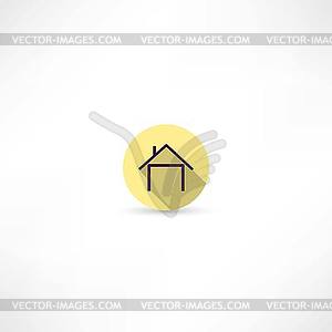 House icon - vector clip art