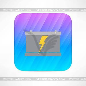 Battery icon - vector image