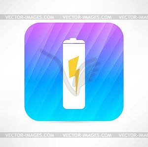 Battery icon - vector clip art