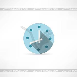 Clocks icon - vector image