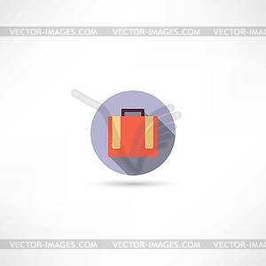 Suitcase icon - vector clipart