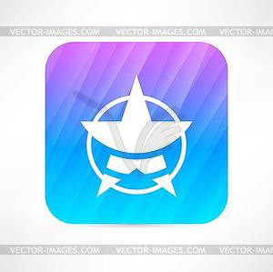 Star icon - vector clip art