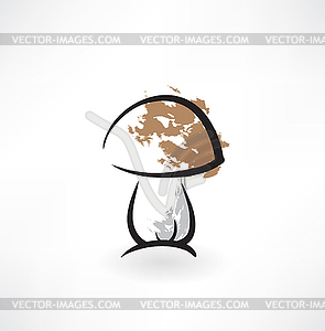 Cep grunge icon - vector clipart