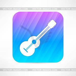 Guitar icon - vector clipart