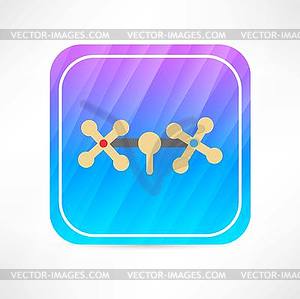 Water faucet icon - vector image