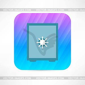 Safe icon - vector clipart