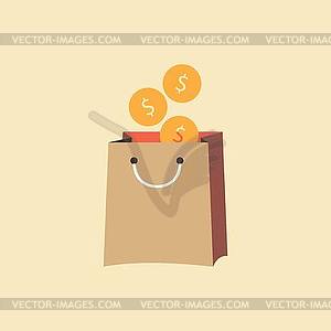 Profit icon - vector clip art