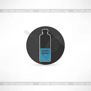 Bottle icon - vector EPS clipart