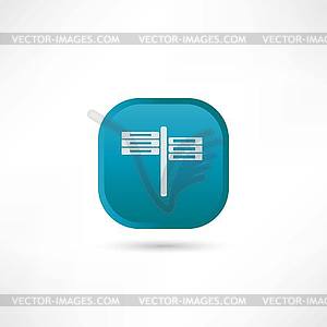 Waymark icon - vector image