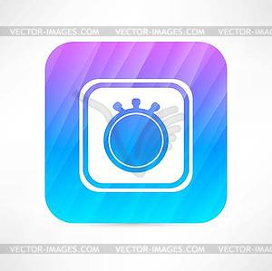 Stopwatch icon - vector clip art