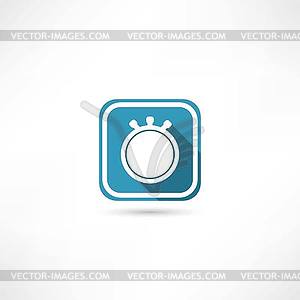 Stopwatch icon - vector clipart