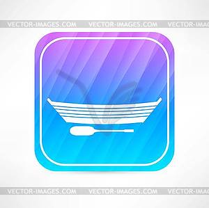 Boat icon - vector image