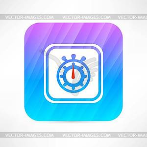 Stopwatch icon - vector clip art