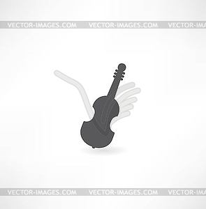 Violin Icon - vector image