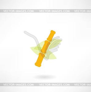 Bamboo icon - vector clipart