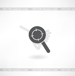 Search Icon Set - vector image