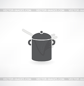 Pan icon - vector clipart