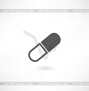 Pills icon - vector clip art