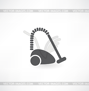 Icon of Vacuum Cleaner - vector EPS clipart