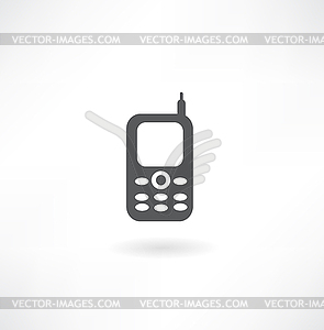 Mobile phone - royalty-free vector clipart