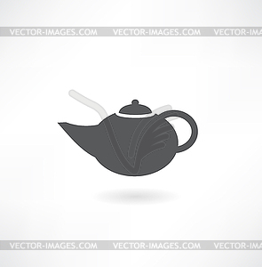 Teapot icon - vector image