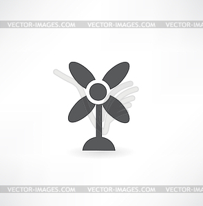 Fan icon - vector image