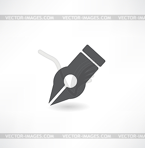 Fountain pen - vector clip art